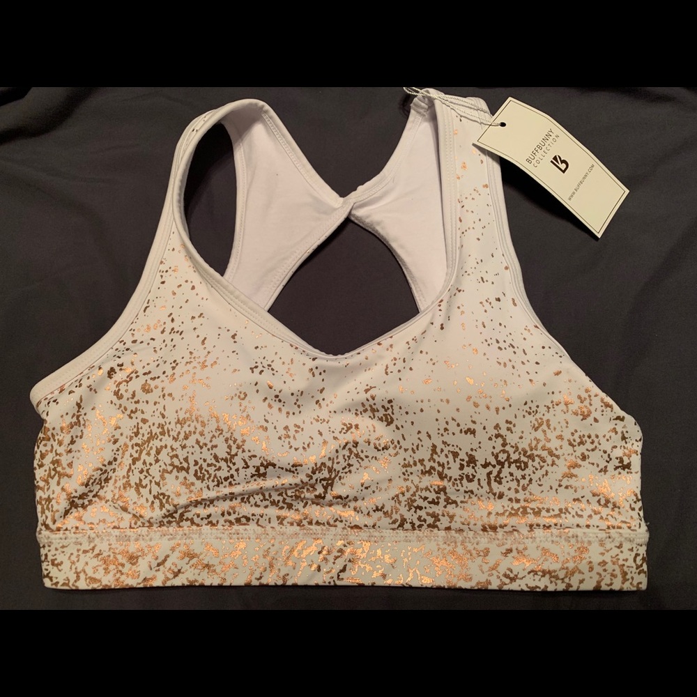 NWT Buffbunny Rosé sports bra size medium